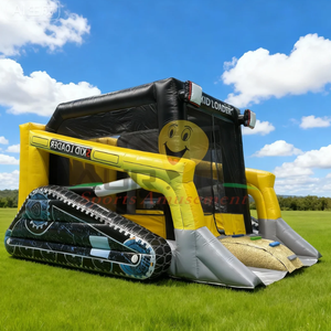 Nuovo <span class=keywords><strong>Castello</strong></span> Gonfiabile a Forma di Carrello Elevatore, Gioco Gonfiabile per Bambini all'Aperto, <span class=keywords><strong>Castello</strong></span> Rimbalzante - Product Image 1