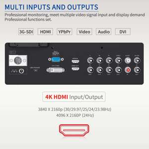 SEETEC P173-9HSD-RM 17.<strong>3</strong>" Rack Mount <strong>Monitor</strong> | 1U Compatible | 3G-<strong>SDI</strong>/HDMI/YPbPr | Industrial OEM Factory - Product Image 3