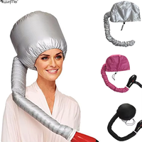 Diffuseur de sèche-cheveux Wanmei résistant aux hautes températures, bonnet de séchage pour boucles, diffuseur à chaussette chaude, bonnet de coiffage réglable à longue queue