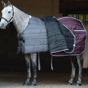 พรมม้าผ้าฝ้ายผืนผ้าใบผ้าอ๊อกซ์ฟอร์ดผ้าห่มมีสไตล์สำหรับขี่ม้าในร่มและกลางแจ้งหรูหรา - Product Image 2