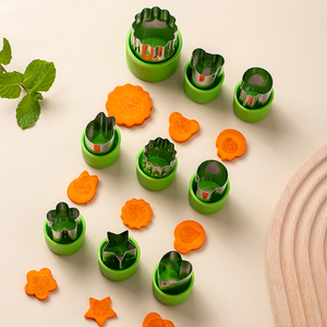 Dụng Cụ Cắt Rau Quả Hình Trái Tim Hình Ngôi Sao Dụng Cụ Nấu Ăn Cầm Tay Bằng Nhựa Dụng Cụ Nhà Bếp Khuôn Cắt Trái Cây Bằng Thép Không Gỉ - Product Image 3