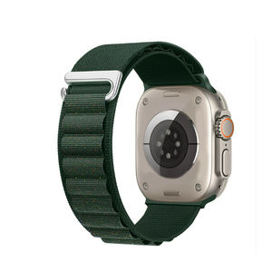 Para Ap-ple Iwa S8/9/10/, correa de nailon a la moda, gancho de hebilla en C, lazo de nailon, correa de reloj Ap-ple de nailon - Product Image 5