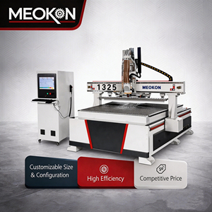 Routeur automatique ATC 1325 avec commande LNC/Syntec Taïwanaise, broche 9KW pour l'industrie du bois et du meuble, moteur haute puissance 9KW Pro - Product Image 1