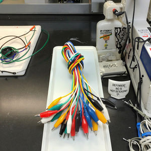 Produk Baru 10 Buah Klip Buaya Listrik DIY Uji Timbal <span class=keywords><strong>Alligator</strong></span> Klip Buaya Ujung Ganda Klip Kecoak Uji Kawat Jumper - Product Image 5