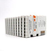 Controlador PLC RS232, RS485, relé, módulo PT100 IO programación opcional, módulos de entrada y salida analógicos y digitales