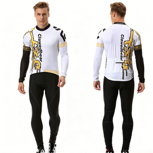 Conjunto de Ciclismo Sublimado Personalizado Unisex, Diseño a Juego de Colores, Tela Transpirable, 3 Bolsillos Traseros, para Eventos de Club - Product Image 1