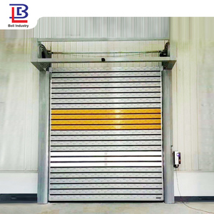 Fabricante de alta velocidad en espiral Turbo Roller Shutter Door Security para Factor Warehouse - Product Image 2
