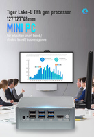 Mini PC de Alto Rendimiento con HDMI, DP, Tipo C, Triple Pantalla 4K HUD, NUC Intel Ultra 12ª/13ª Generación para Trabajo Diario de Oficina