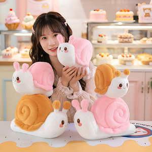 Peluche a forma di lumaca morbida e simpatica, all'ingrosso, regalo per bambini, decorazione per la casa, <span class=keywords><strong>cuscino</strong></span> a forma di animale dei cartoni animati per bambini e adulti - Product Image 6