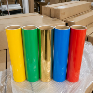 Vinilo de Corte Translúcido Duradero para <span class=keywords><strong>Exteriores</strong></span>, Rollo de Vinilo Adhesivo Permanente para Plotter de Corte, Material para Pósteres - Product Image 1