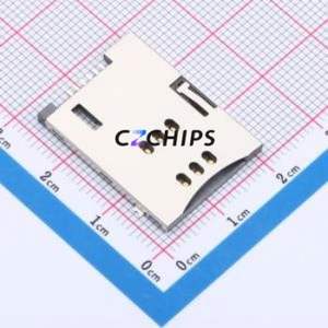 C7049-02 SIM Card Connector SMD Connector ( Card Connection Type: Self-Return Type ) - Product Image 1