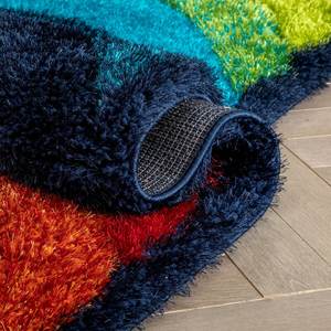 Tappeto Shaggy Arcobaleno Personalizzato per Soggiorno, Annodato a Mano con Filato <span class=keywords><strong>Elastico</strong></span>, Pelo Alto, Realizzato a Macchina - Product Image 3