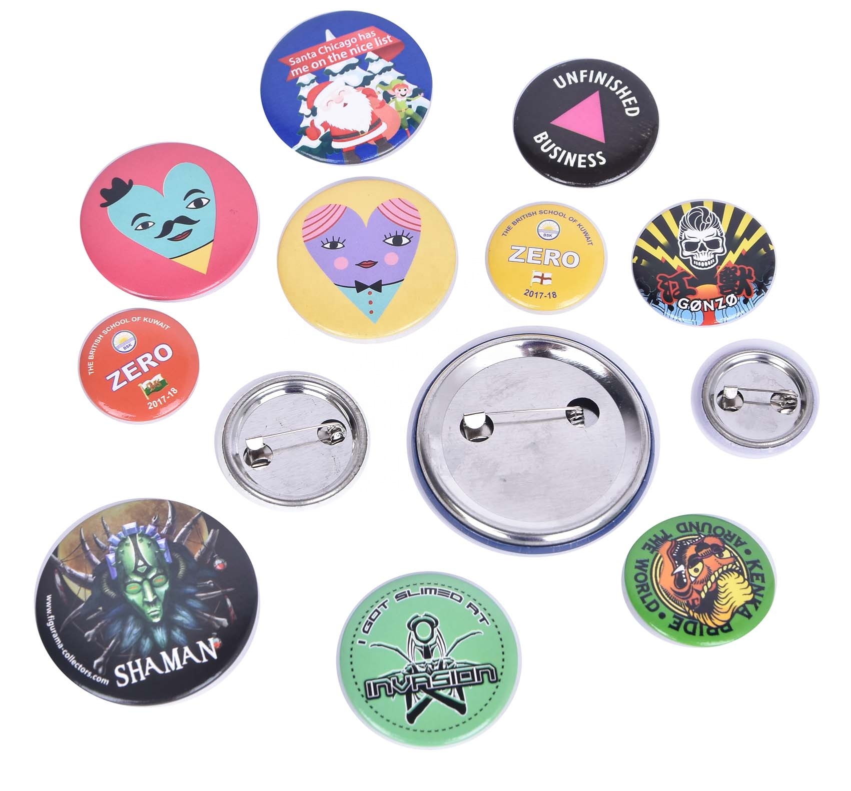 Custom Badge Button Pin Tin Badges