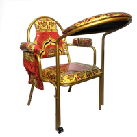 Chaise de prière islamique pliable en métal empilable pour mosquée et église avec tablette d'écriture intégrée – Vente en gros