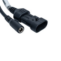 Cable de Diagnóstico Universal OBD a 3 Pines DC, Conector OBD para Motocicleta para Lectura de Códigos de Error