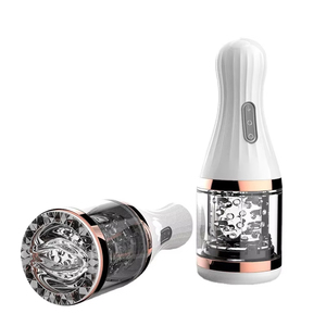 Dibe Rotating Wolf Warrior Airplane Cup, rechargeable par USB, avec voix réelle, pour masturbation masculine, produits pour adultes, jouets sexuels pour hommes - Product Image 4