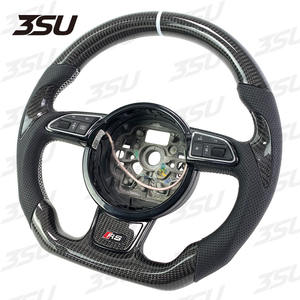 <span class=keywords><strong>Volante</strong></span> <span class=keywords><strong>deportivo</strong></span> de fibra de carbono para <span class=keywords><strong>Audi</strong></span> A5 A4 A3 A6 A7 A8 Q3 Q5 Q7 RS3 RS4 S3 S4 S5 RS6 RS7 TT TTRS <span class=keywords><strong>volante</strong></span> de coche - Product Image 2