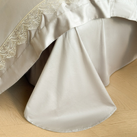 Parure de lit 4 pièces en coton longues fibres 100 fils, certifiée OEKO-TEX, gris minimaliste pour homme