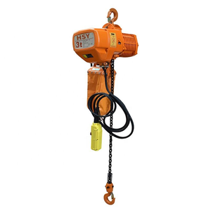 HSY 0,5 Ton 1 Ton <span class=keywords><strong>2</strong></span> Ton 3 Ton 5 Ton 220V 380V Polipasto eléctrico de cadena con carro eléctrico - Product Image 2