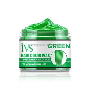 IVS OEM 전문가용 고품질 천연 헤어 포마드 헤어 컬러 임시 염색 왁스 - Product Image 5