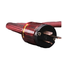 YIVO XSSH DIY OFC OD16mm Audiophile AC Cordon d'alimentation C15 IEC Plug 250V 15A GB PVC pour voiture 2m HIFI Câble d'alimentation Amplificateur Fil d'alimentation
