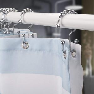 Wholesale Set of 12 Shower <b>Curtain</b> Ring Hooks Premium Poles Tracks & Accessories - Product Image 6