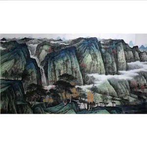 סגנון ציור לבית מלון קישוט פורצלן ציור סלון ציור חדר שינה דיו סיני