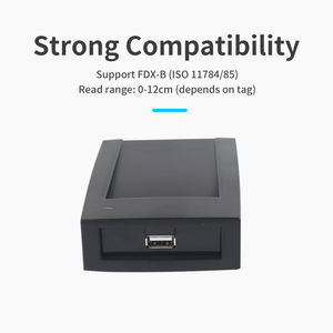 Lecteur de puces animales EM4305 Lecteur de puces FDX-B Lecteur de puces 134.2khz Lecteur de puces USB Cat - Product Image 3