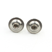 # 2-56 UNC # 4-40 UNC # 6-32 UNC # Vis à tête cylindrique hexagonale en acier inoxydable 10-32 UNF 1/2" ISO7380 A2/A4 Classe 8.8