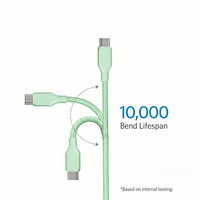 Cable USB Tipo C de Carga Rápida de 60W de Fábrica OEM, USB-A a USB-C, Trenzado con Cubierta de Nailon 3A para Teléfonos Móviles