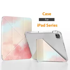 Funda para tableta para Ipad Pro 12,9 11 10Th Air 4 5 10,9 Mini 6 2020 2021 2022, funda resistente personalizada transparente Pbk152 Laudtec