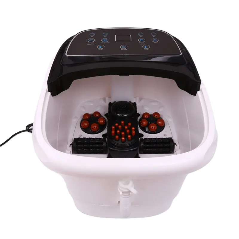 Trending Products 2023 New Arrivals Deepest Heated Massage Wash Basin Electric Portable ABS Plastic Pedicure Tub Detox Foot Spa