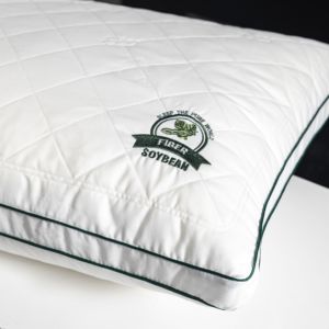 Soy Fiber <b>Pillow</b> Core Single Size Breathable <b>Neck</b> Support Home Use <b>Pillow</b> Pair - Product Image 5
