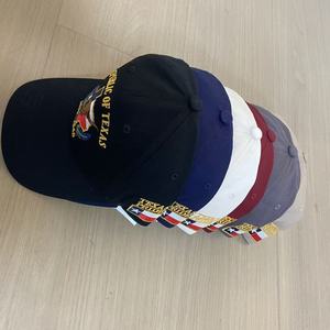 Gorra de Béisbol de Algodón Dobby con Logotipo Personalizado OEM, Bordado con Temática de la República de Texas, Estilo Occidental Deportivo, Ajustable, Unisex, Visera Plana - Product Image 2
