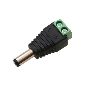 DC Male and Female 5.5*2.1mm Screw <b>Plug</b> <b>Adapter</b> Cord 10a 2 Pin Cctv 12v Male Power Dc Connector With Jack - Product Image 3