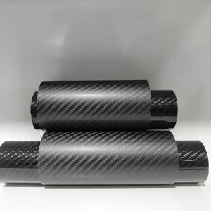 Tubos de carbono tratados con plasma de unión de doble superficie, poste de fibra de carbono duradero marino para uso deportivo - Product Image 1