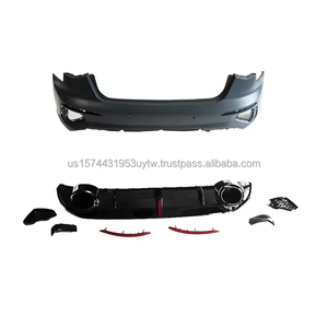 กันชนหลังคุณภาพสูง PNB ABS สำหรับรถยนต์ใหม่ สไตล์ S-Line RS3 พร้อมดิฟฟิวเซอร์ สำหรับ A3 S3 8Y 2021-2024 แฮทช์แบค ติดตั้งง่าย - Product Image 2