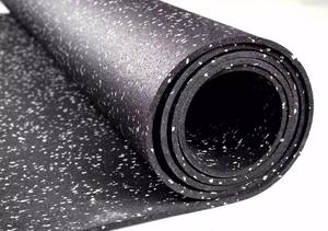 10 مللي متر المطاط رياضة لفات الارضيات يمكن ارتداؤها الملونة EPDM لفة المطاط - Product Image 5