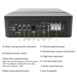<span class=keywords><strong>Subwoofer</strong></span> de voiture actif <span class=keywords><strong>6x9</strong></span> pouces 1200W, ultra fin, sous le siège, avec amplificateur 12V intégré, haut-parleur de basses audio pour voiture - Product Image 4
