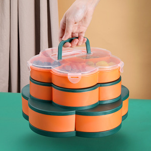 Plato Giratorio Multiusos para Dulces y Frutas, Apto para Microondas, Ecológico, Material ABS, Diseño de Lujo Ligero, Regreso a Clases - Product Image 6