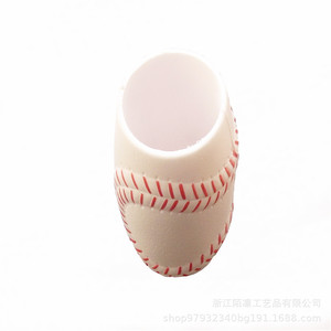 Baseball Shape Can Cooler PU <b>Foam</b> Molding Toy <b>Craft</b> Gift - Product Image 5