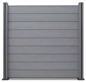 Paneles de Cerca de Jardín para Privacidad, Paneles de Madera Plástica WPC para Exteriores, Revestimiento de Cerca para Privacidad - Product Image 5