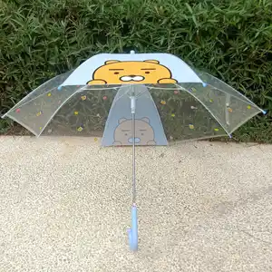 中国制造商促销卡通儿童可爱防水儿童POE EVA雨伞