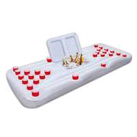 Aufblasbarer Schwimmender Beer Pong Tisch Wasser-Vergnügungsanlage für Outdoor-Spaß