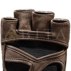 Gants d'entraînement MMA sur mesure avec sangle de poignet réglable, demi-doigts, imperméables et respirants, ajustement confortable - Product Image 4