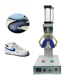 آلة تشكيل جزء علوي للأحذية الرياضية الجلدية ذات الرأس الواحد من نوع FS مع محرك لتشكيل مقدمة/خلفية/كعب الحذاء، تعمل بالحرارة/البرودة، 110 فولت/220 فولت - Product Image 1