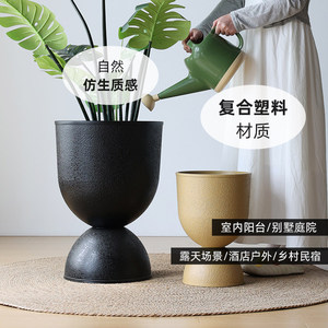<span class=keywords><strong>Macetas</strong></span> Modulares de Pie, Reforzadas, Transpirables y Resistentes a la Corrosión, con Compartimentos Separables Superior e Inferior, para Plantas y Flores de Jardín - Product Image 3
