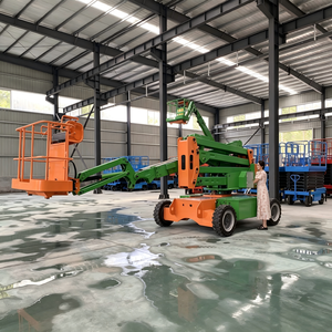 Plataforma Elevadora Articulada Autopropulsada de 16 m, Capacidad de 230 kg, Plataforma Aérea Hidráulica para Mantenimiento Industrial - Product Image 4