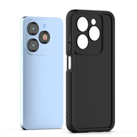 Para Infinix Note 50S 50 Pro 40X 4G GT 20 Funda De Goma Con Microfibra Anti-Shock Tpu Soft Flex Liquid Silicone Fiber Cover CASE