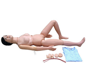 หุ่นจำลองการพยาบาลหญิงทำจาก PVC แบบจำลองการฝึกทักษะมัลติฟังก์ชันแบบใหม่สำหรับโรงเรียนและโรงพยาบาล - Product Image 5